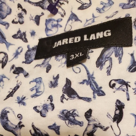 Jared Lang Mens Button Down - Picture 2 of 4